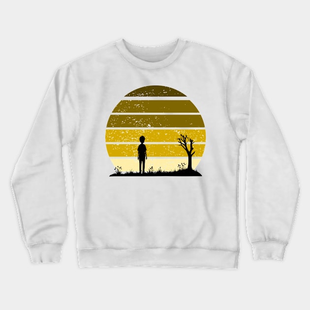 By the sunset Crewneck Sweatshirt by SigyDesigns